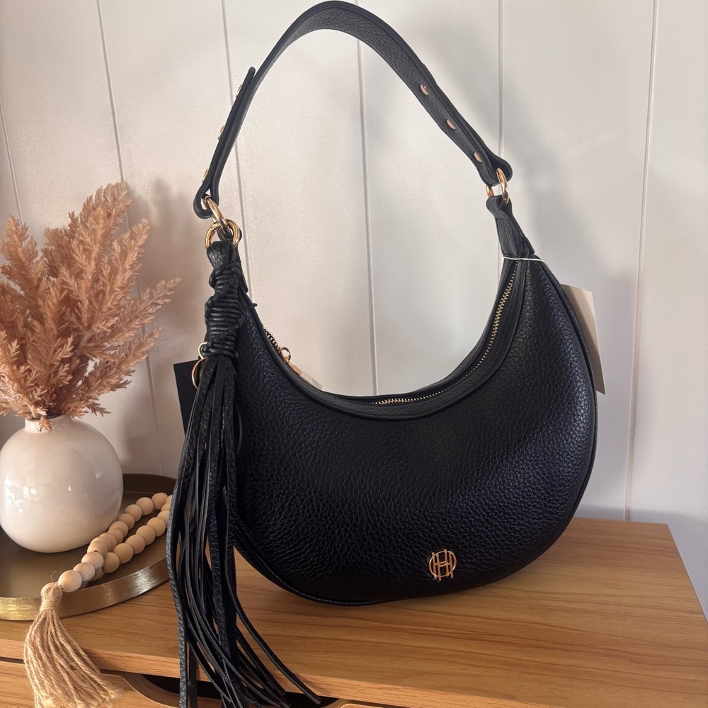 House Of Harlow 1960 Black Shoulder Bag